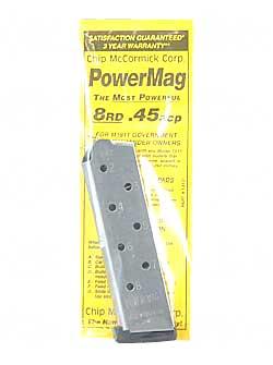 Chip McCormick Mag Power 45 ACP 8Rd Stainless 1911 14131