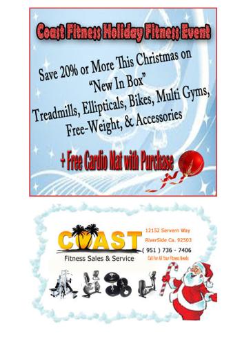 Christmas Fitness Sale + Free Cardio Mat
