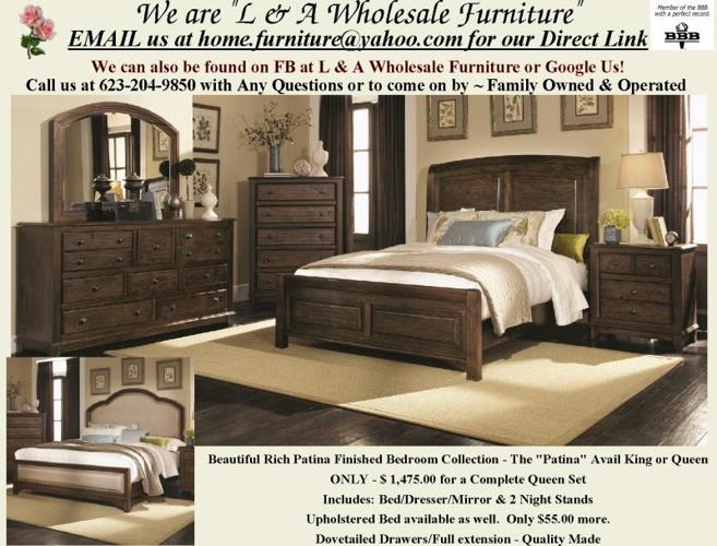 .Classic Styled BEDROOM Collection - Queen or King - Linen or Wood Headboard options