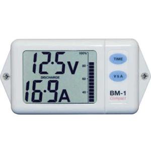 Clipper BM-1CW Battery Monitor Compact White (BM-1CW)