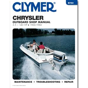 Clymer Chrysler 3.5-140 HP Outboards 1966-1984 (B750)