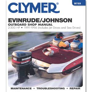 Clymer Evinrude/Johnson 2-300 HP Outboards (Includes Jet Drives and.