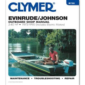 Clymer Evinrude/Johnson 2-40 HP Outboards (Includes Electric Motors.