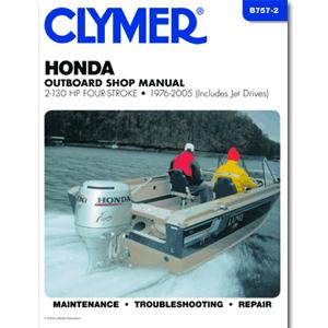 Clymer Honda 2-130 HP Four-Stroke Outboards (Includes Jet Drives) 1.