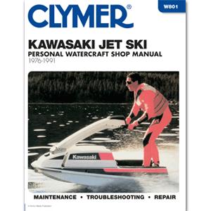 Clymer Kawasaki Jet Ski 1976-1991 (W801)