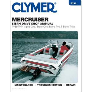 Clymer MerCruiser Alpha One Brave One Two & Three Stern Drives 19.