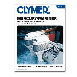 Clymer Mercury 3.9-135 HP Outboards 1964-1971 (B719)