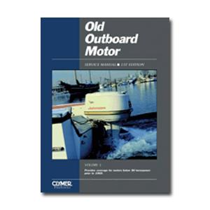 Clymer Old Outboard Motor Service Manual Vol. 1 Prior to 1969 (OOS1)