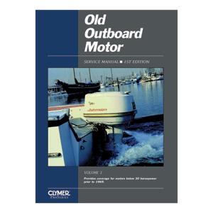 Clymer Old Outboard Motor Service Manual Vol. 1 Prior to 1969 (OOS1)