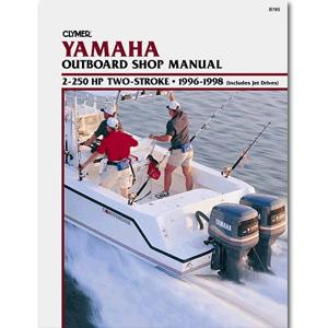 Clymer Yahama 2-250 HP Two-Stroke Outboard & Jet Drives 1996-1998 (.