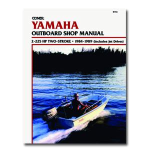 Clymer Yamaha 2-225 HP Two-Stroke Outboards and Jet Drives 1984-198.