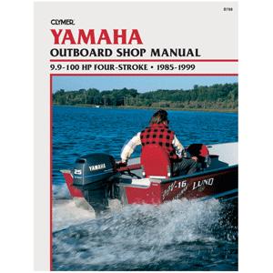 Clymer Yamaha 9.9-100 HP Four-Stroke Outboards 1985-1999 (B788)