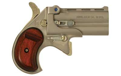 Cobra Derringer 38SP Nickel W/Rosewood Grip