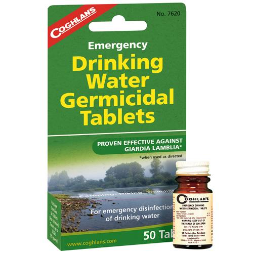 Coghlans Drinking Water Tablets 7620