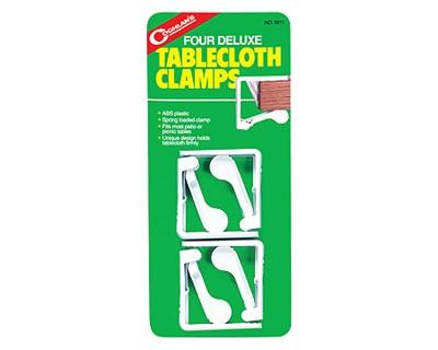 Coghlans Tablecloth Clamps-ABS Plastic 4pk 9211