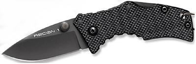 Cold Steel 27TDS Micro Recon 1 Spear Point Plain Edge