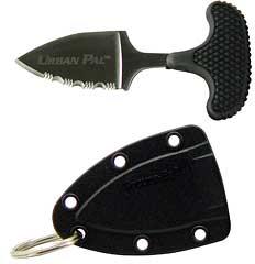 Cold Steel Urban Pal Fixed Blade Stainless Serrated Secure-Ex Sheat.