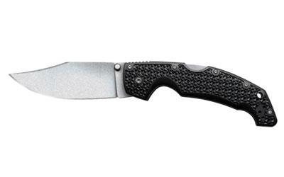 Cold Steel Voyager Folding Knife AUS 8A/Stone Washed Plain Clip Poi.