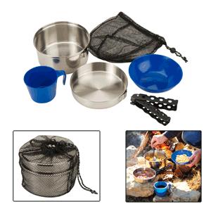 Coleman 1 Person Stainless Steel Mess Kit (2000009492)