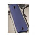 Colt & 1911 Government Grips Aluminum Matte Blue Anodized