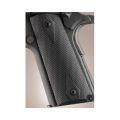Colt & 1911 Officer's Grips Checkered G-10 Solid Black