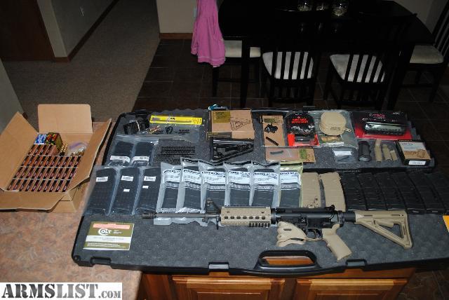 Colt AR15-A4 (LE6720) Package Deal w/800+ Rounds/19 Magazines
