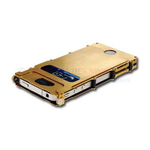 Columbia River iNoxCase Gold-iPhone 4 & 4S Case INOX4G