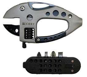 Columbia River Knife & Tool Guppie Tool Bead Blast Steel Box 9070