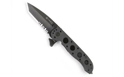 Columbia River Knife & Tool M16 Folding Knife AUS 8/Black Titanium .