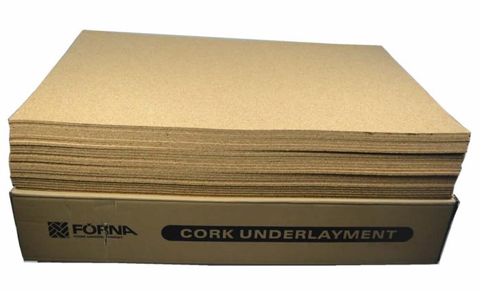 Comes to sound control 6mm cork underlayment is one of the best. Equivalent to 4mm rubber flooring