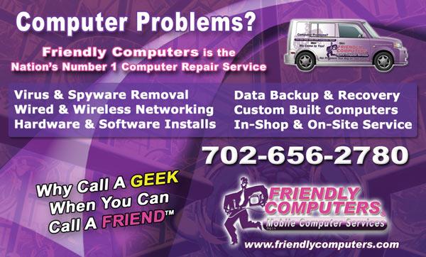 Computer Running Slowly? Friendly Computers can Help! 702-656-2780