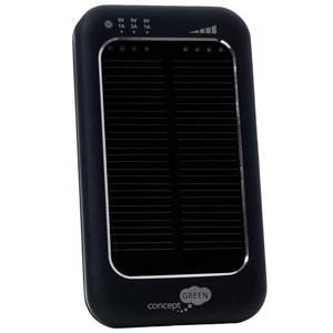 Concept Green Solar Assist Charger - 3600mAh Battery - Black (CGSA3.