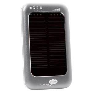 Concept Green Solar Assist Charger - 3600mAh Battery - Silver (CGSA.