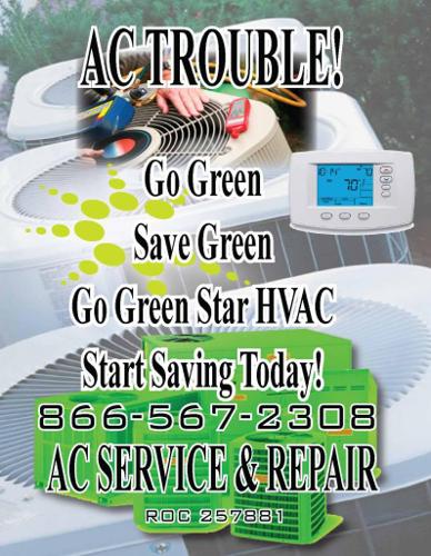 Cool Down and Save $$$ With Green Star!