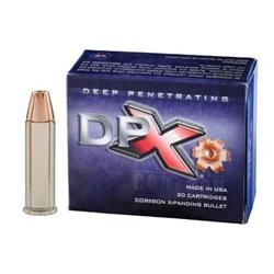 CorBon DPX 38 Special 110Gr Lead-free Barnes TSX 20 Rounds