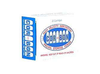 CorBon Self Defense 32 NAA 60Gr Jacketed Hollow Point 20 500 32NAA60