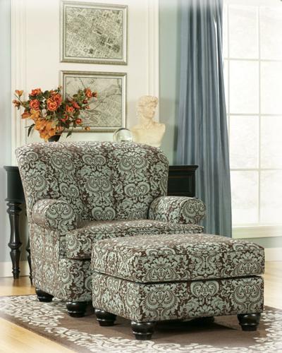 Crawford - Chocolate Accent Ottoman 5800113