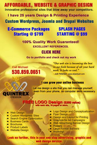 Creative and Affordable Web & Graphic Design Services