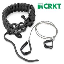 CRKT Onion Survival Bracelet w/Saw Large - Black