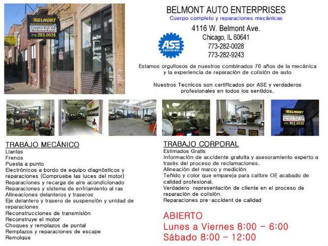 Cuerpo Completo y Reparaciones Mecánicas Chicago