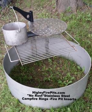 Custom Fire Pit Spark Screens -Metal Fire pit Ring Covers