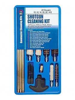 DAC Shotgun Cleaning Kit Universal Shotgun 14 Piece Clam Pack SGK116