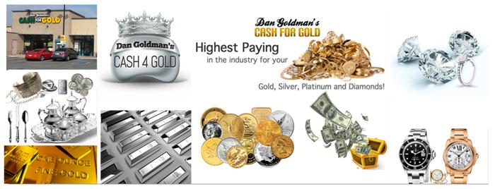 Dan Goldman's Cash for Gold and Pawn ? Selling Jewelry ? We Buy Gold At The Highest 
