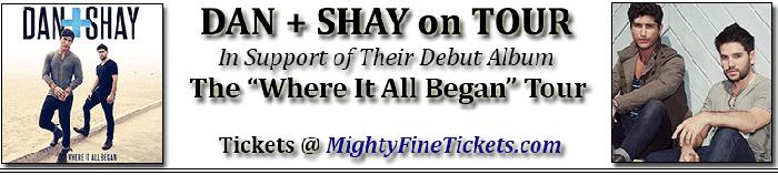 Dan + Shay Tour Concert in Birmingham Tickets 2014 at Workplay Theatre