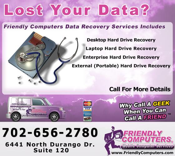 Data Recovery By Friendly Computers