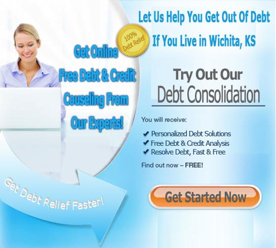 Debt Consolidation Wichita KS, Low Interest Credit Card Consolidation in Kansas