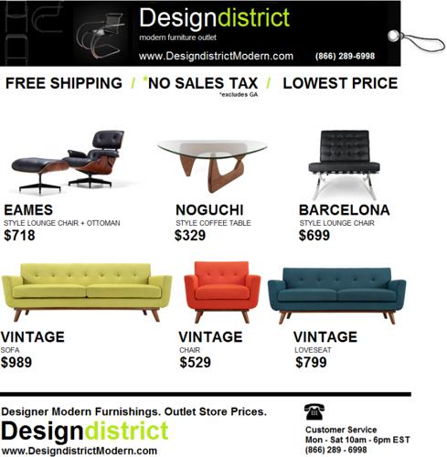 Deep Discounts On All Modern Furniture - Sofas, Tables, Chairs & More - SAVE