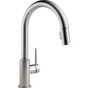 Delta 9159-AR-DST Single Handle Pull-Down Kitchen Faucet, Arctic Stainless Online