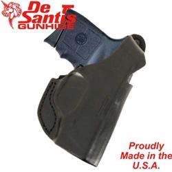 Desantis Quick Snap Belt Holster Ruger LCP & Keltec P3AT Right Hand - Black