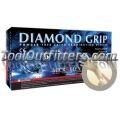 Diamond Grip Powder-Free Latex Gloves - Large